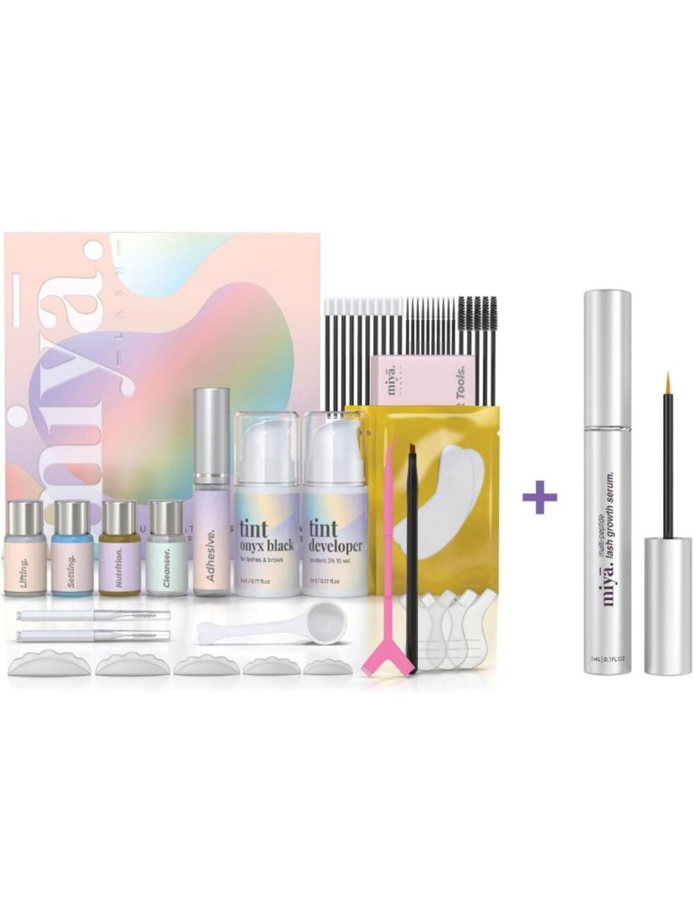 Ultimate Lash & Brow Lamination Kit with Eyelash Growth Serum - Beauty